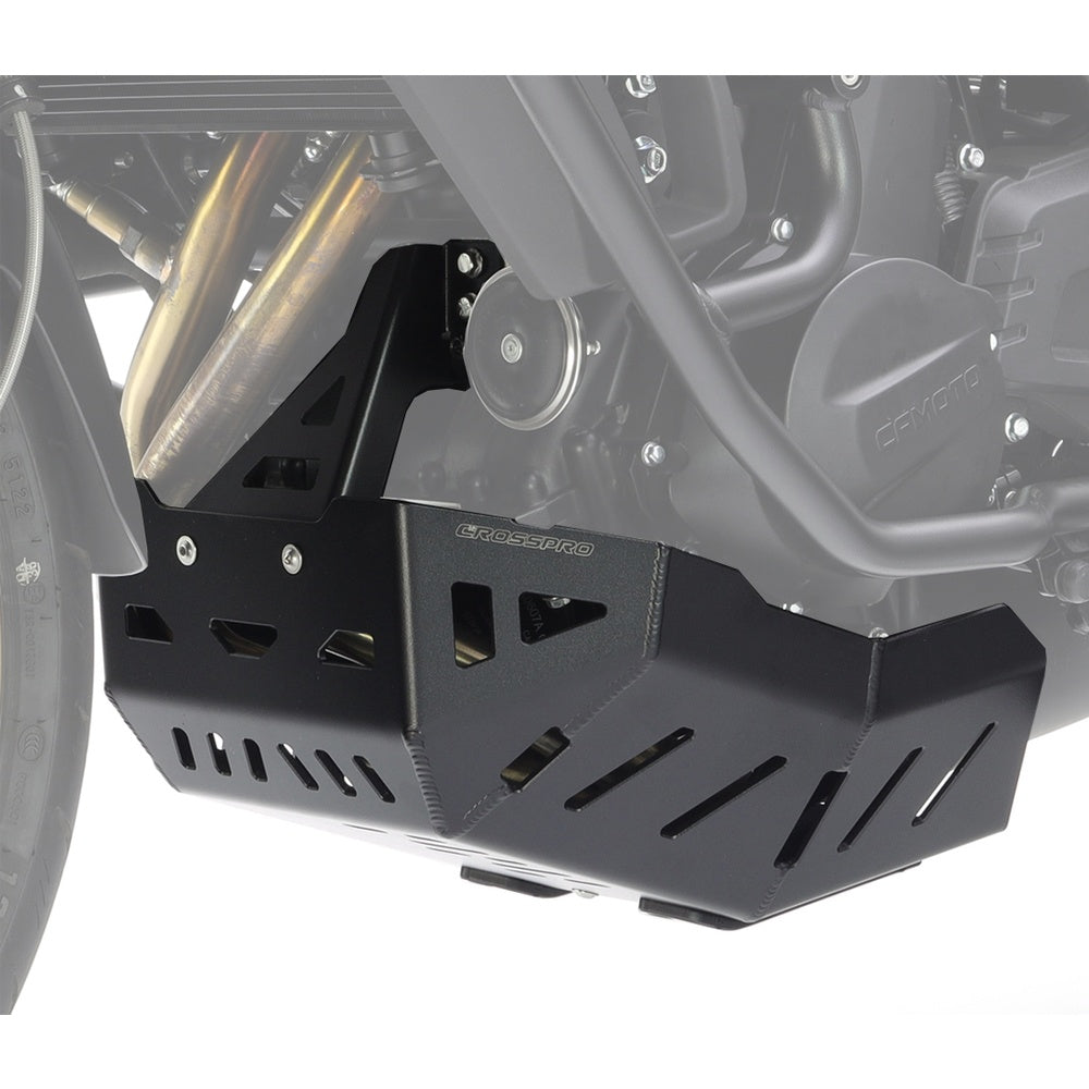 CrossPro Engine Guard Aluminium CF MOTO 700MT - Textured Black
