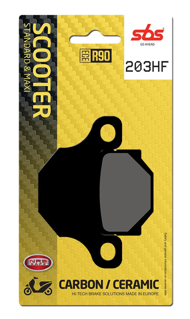 SBS FRICTION - Ceramic Front Scooter Brake Pads (SBS 585) - 203HF-