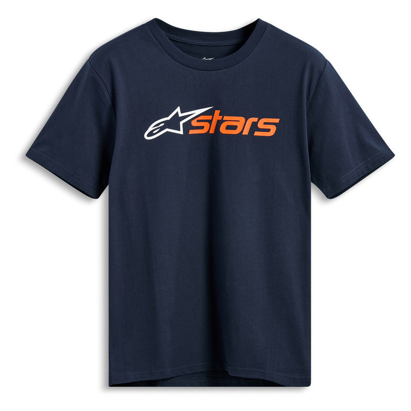 AS121473108 BLAZE 2.0 CSF TEE NAVY/WHITE/ORANGE
