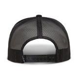3D AGELESS TRUCKER HAT BLACK-RED