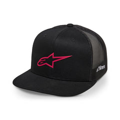 3D Ageless Trucker Hat Black-Red