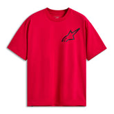 ONE OVERSIZED SS CSF TEE RED