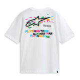 WILD OVERSIZED SS CSF TEE WHITE