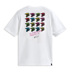 POP Helmet SS CSF Tee White
