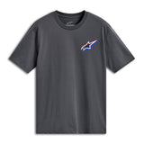 ANGLER SS CSF TEE CHARCOAL