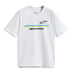 Lanes SS CSF Tee White
