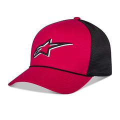 Ageless Shadow Trucker Hat Black-Red