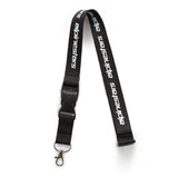 LINEAR LANYARD BLACK/WHITE