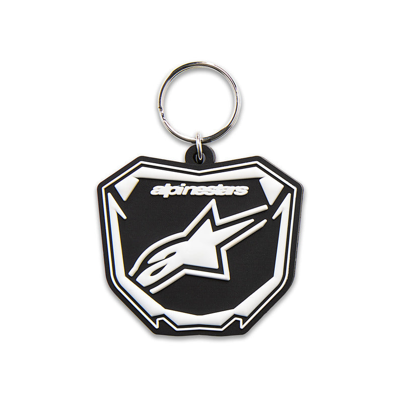 Alpinestars Plate Keyfob Black/White