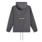SPEEDER CHROMIUM WINDBREAKER JACKET CHARCOAL/HIGH VIS YELLOW