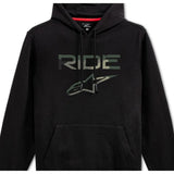 RIDE 2.0 CAMO HOODIE BLACK (0010)