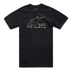 RIDE 4.0 CAMO CSF TEE BLACK (0010)