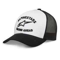 TRIPLE TRUCKER HAT WHITE/BLACK