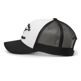 TRIPLE TRUCKER HAT WHITE/BLACK