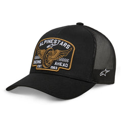 HERITAGE PATCH TRUCKER HAT BLACK/BLACK