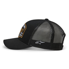HERITAGE PATCH TRUCKER HAT BLACK/BLACK