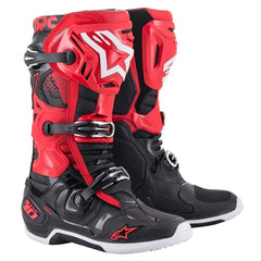 TECH 10 (MY20) BOOTS RED BLACK (0031)