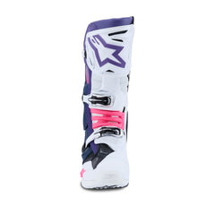 Tech 10 (MY20) Boots White Violet Navy Blue Fluropink