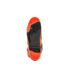 TECH 10 ENDURO BOOTS FLURO-ORANGE BLACK WHITE (4512)