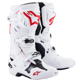 TECH 10 (MY20) SUPERVENTED WHITE-BRIGHTRED (2230)
