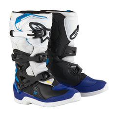 Tech 3S Youth Boots White-Black Enamel-Blue (2179)