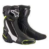 SMX PLUS V2 BOOT BLACK WHITE FLURO-YELLOW (0125)