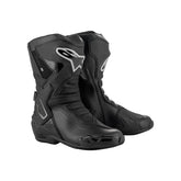 WOMENS SMX 6 V3 DRYSTAR BOOTS BLACK SILVER (0119)