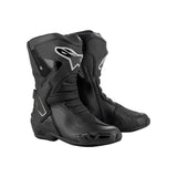 WOMENS SMX 6 V3 DRYSTAR BOOTS BLACK SILVER (0119)