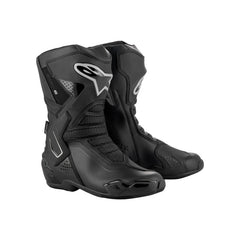 WOMENS SMX 6 V3 DRYSTAR BOOTS BLACK SILVER (0119)