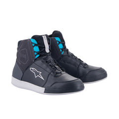 Womens Chrome Waterproof Ride Shoe Black Turquoise (1161)