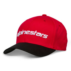 Linear Hat Red Black White (3112)