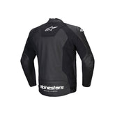 FASTER V3 AIR LEATHER JACKET BLACK WHITE (0012)