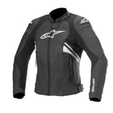 WOMENS GP PLUS R V3 AIR LTH JKT BLACK WHITE (0012)