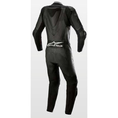 Womens GP Plus 1pce Suit Black White Metallic Gray (1022)