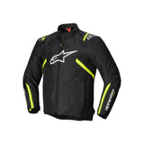 T-SPS V2 WP JACKET BLACK WHITE YELLOW-FLURO (0125)