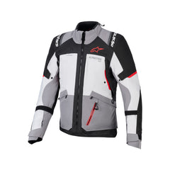 AS3200526 ANDES V4 DRYSTAR JACKET DARK GRAY/ICE GRAY/BLACK/BRIGHT RED