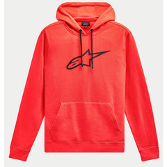 Ageless V2 Hoodie WARM Red-Black (3107)