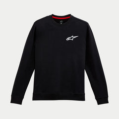 Womens Crew Fleece Black (0010)