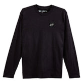 SPIRAL LS TEE BLACK (0010)