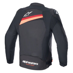 T-GP Plus R V4 Air Jacket Black Fluro-Red