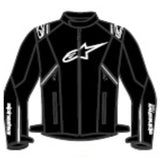 WOMENS T SPS AIR V2 JACKET BLACK WHITE (0012)
