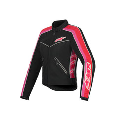 Womens T DYNO Air Jacket Black Bright-Red Fuchsia (1499)