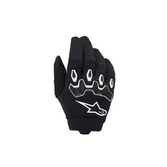 AS3540226 2026-2027 YOUTH FULL BORE V2 GLOVES BLACK WHITE