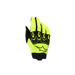 AS3540226 2026-2027 YOUTH FULL BORE V2 GLOVES FLURO-YELLOW BLACK
