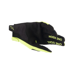 2024-2026 YOUTH RADAR GLOVES FLURO-YELLOW BLACK (0551)