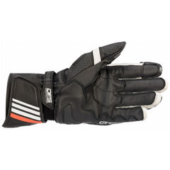 GP Plus R2 Leather Glove Black White (0012)