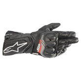 SP8 V3 LEATHER GLOVE BLACK (0010)