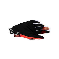 2025-2026 TECHSTAR GLOVES BLACK HOT-ORANGE (1041)