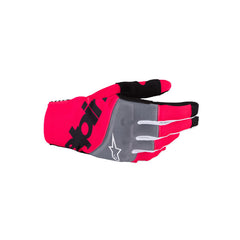 2025-2026 TECHSTAR GLOVES BLACK FLURO-PINK (1390)