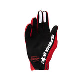 2026 SUPERTECH MX GLOVES FIRE-RED BLACK WHITE